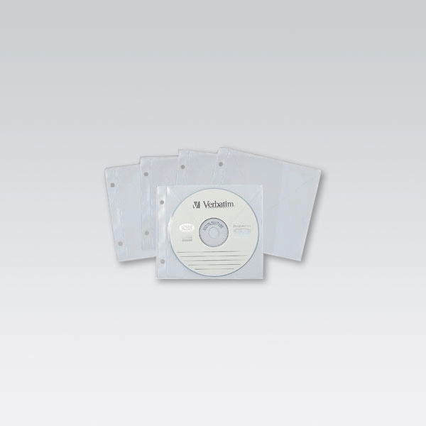 Sleeve for 1 CD/DVD for a