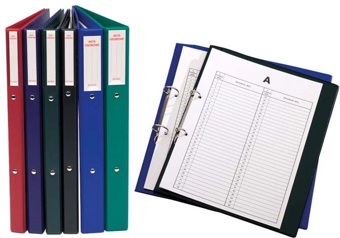 Biurfol FILE FOLDER 2R/2cm PERSONAL FILE