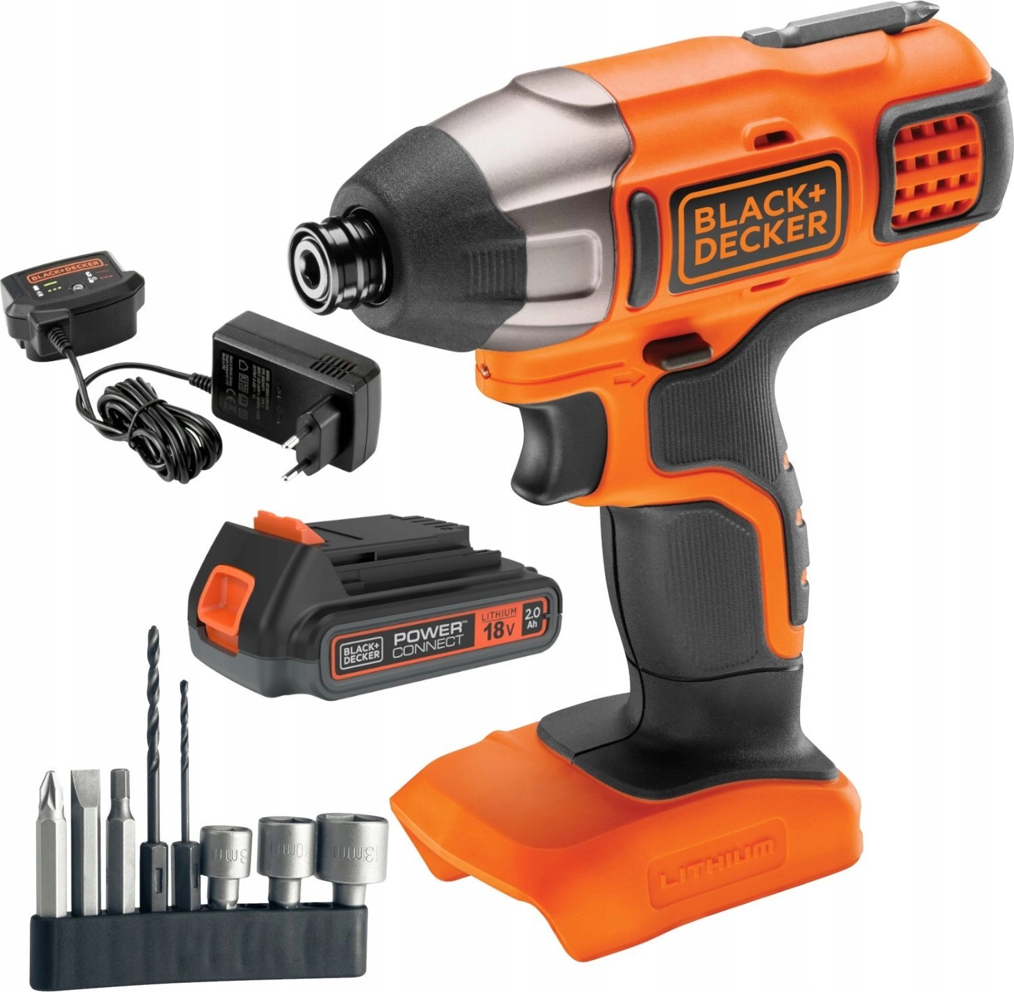 BD IMPACT DRIVER. 18V BDCIM18D1A 115Nm