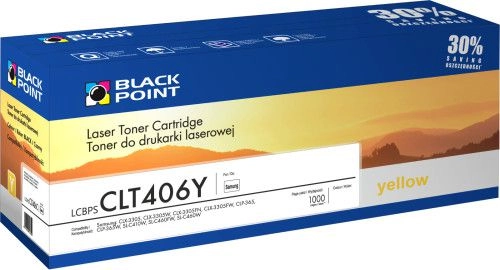 Toner Black Point LCBPSCLT406Y Yellow Zamiennik