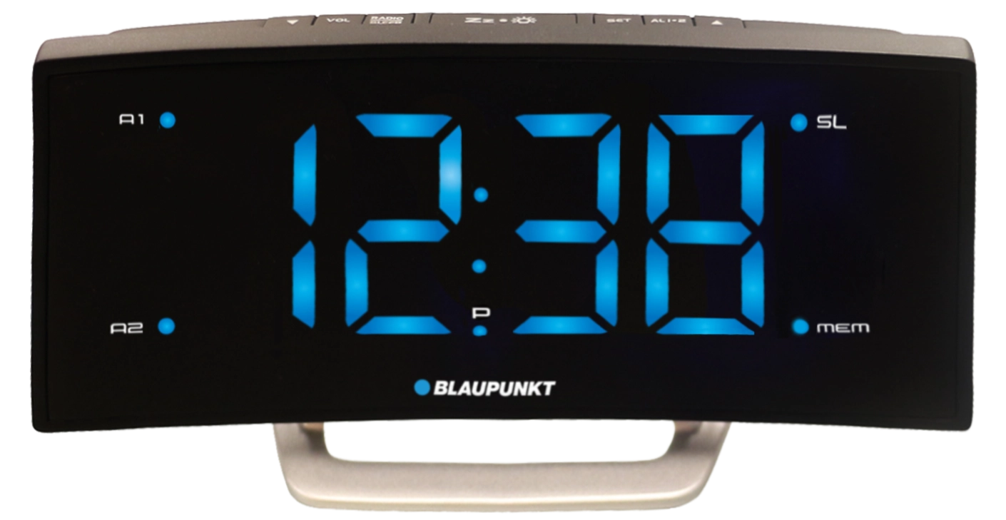 Blaupunkt CR7BK radio Clock Analog digital