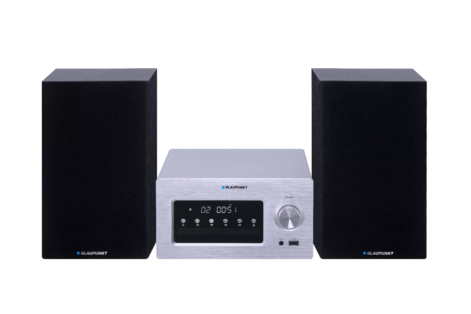 Blaupunkt MS70BT loudspeaker Black  Grey Wired