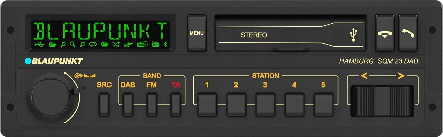 Radio samochodowe Blaupunkt BLAUPUNKT Hamburg SQM