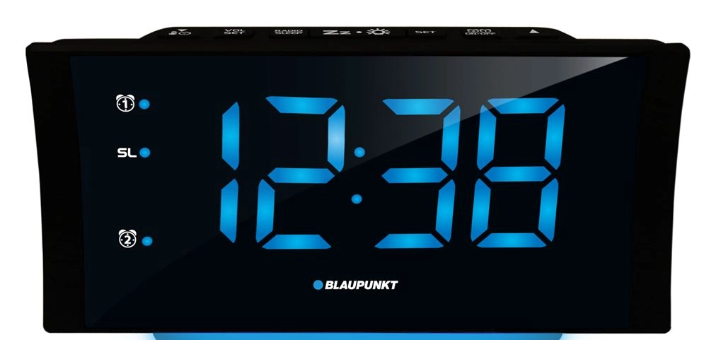 Radiobudzik Blaupunkt z funkcją ładowania USB
