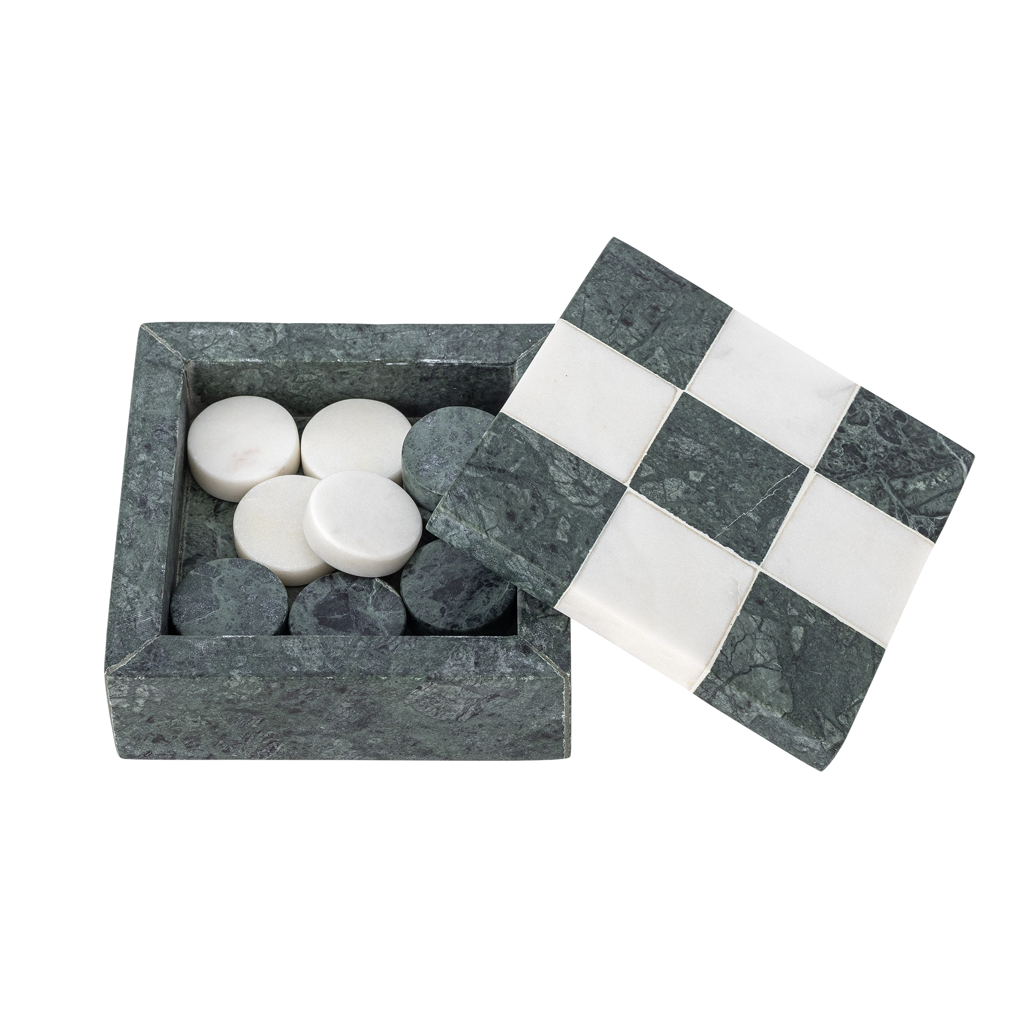 Bloomingville - Aske Tic-Tac-Toe - Green