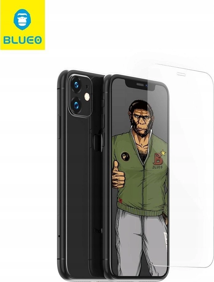 5D Tempered Glass Mr. Monkey Glass