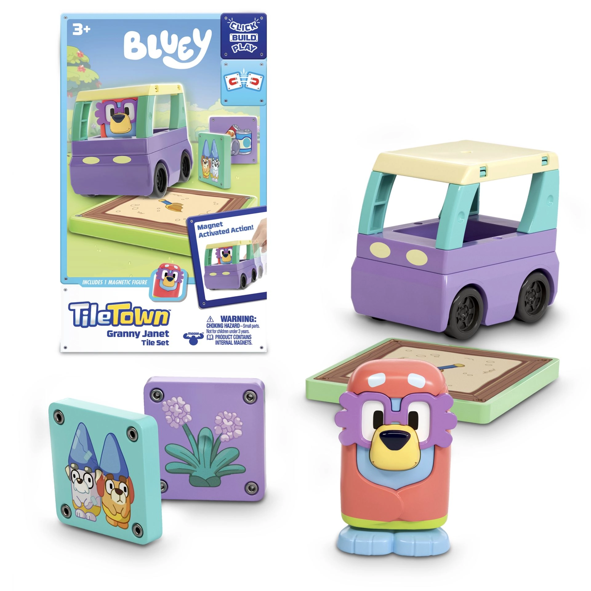 Tile Town - Bluey Magnetic Mini