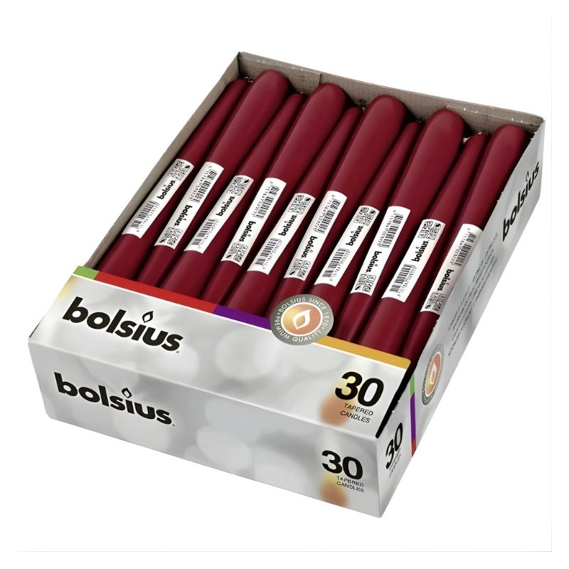 Table candle 1 pc. 245/24mm dark
