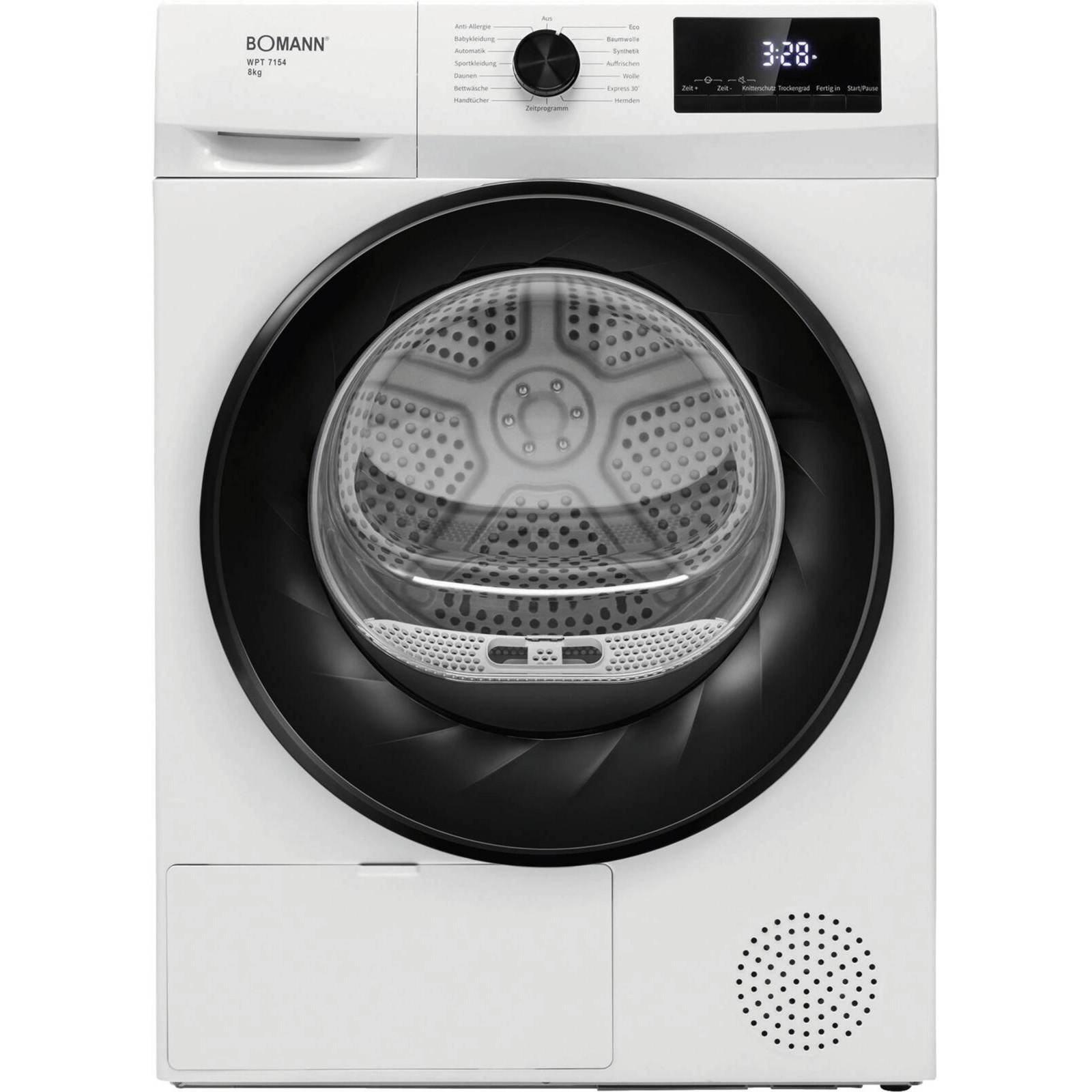 Bomann WPT 7154 tumble dryer Freestanding