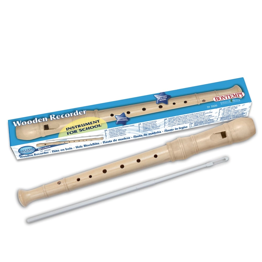 Bontempi - Wooden Recorder - 34x14x18