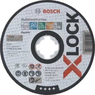 Bosch X-LOCK MULTI CONSTRUCTION Cutting disc