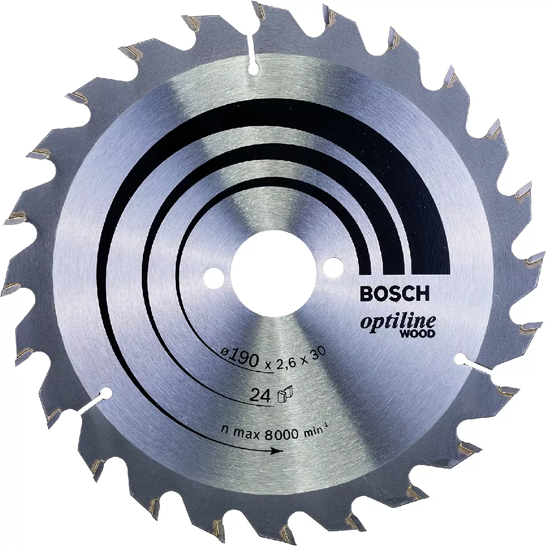 Bosch Optiline Wood Circular Saw Blades