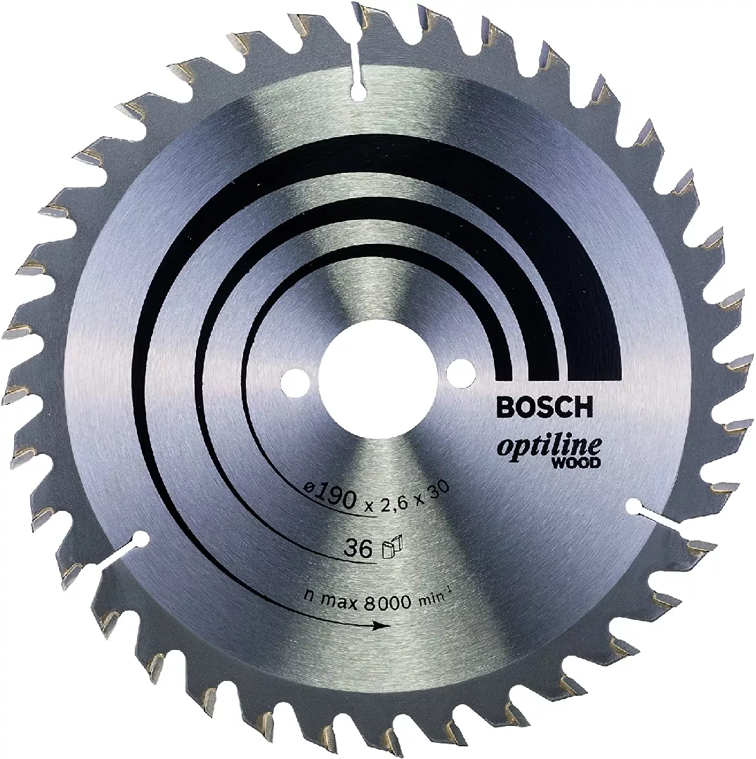 Bosch Optiline Wood Circular Saw Blades