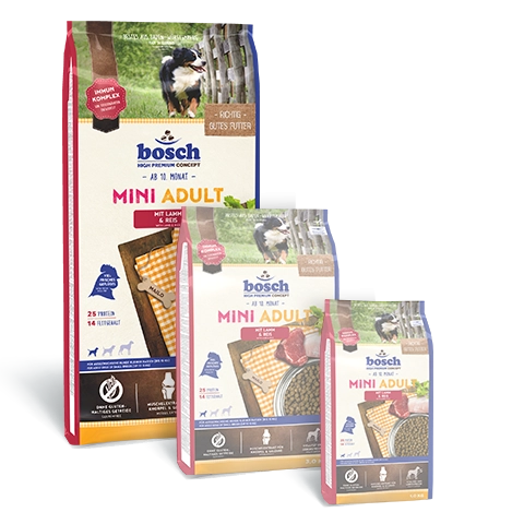 Bosch MINI ADULT WITH LAMB  RICE