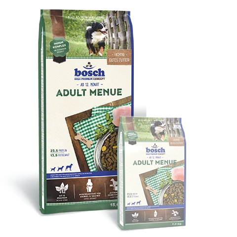 Bosch ADULT MENUE 15 kg 4015598013666