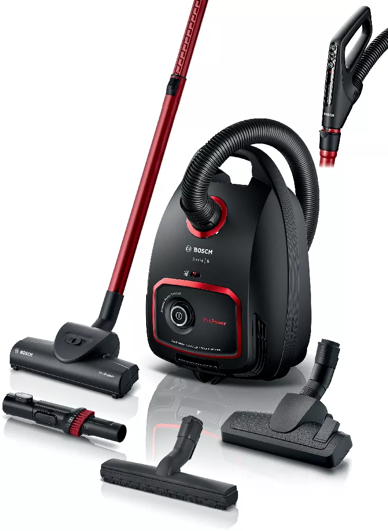 Bosch Serie 6 ProPower 4 l cilindru putekļsūcējs, sauss 850 W putekļu maisiņš