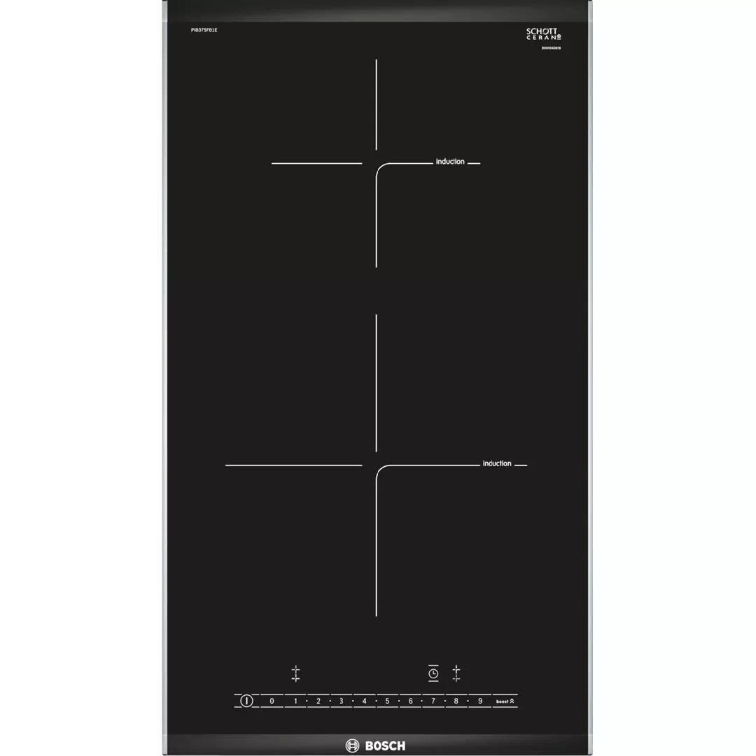 Bosch PIB375FB1E hob Black Stainless steel