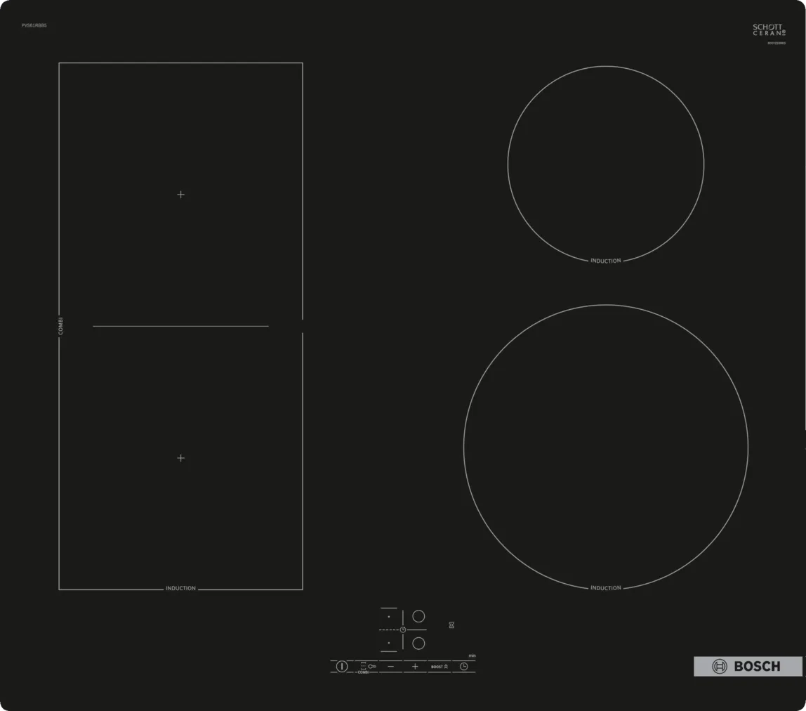 Bosch Serie 4 PVS61RBB5E hob Black