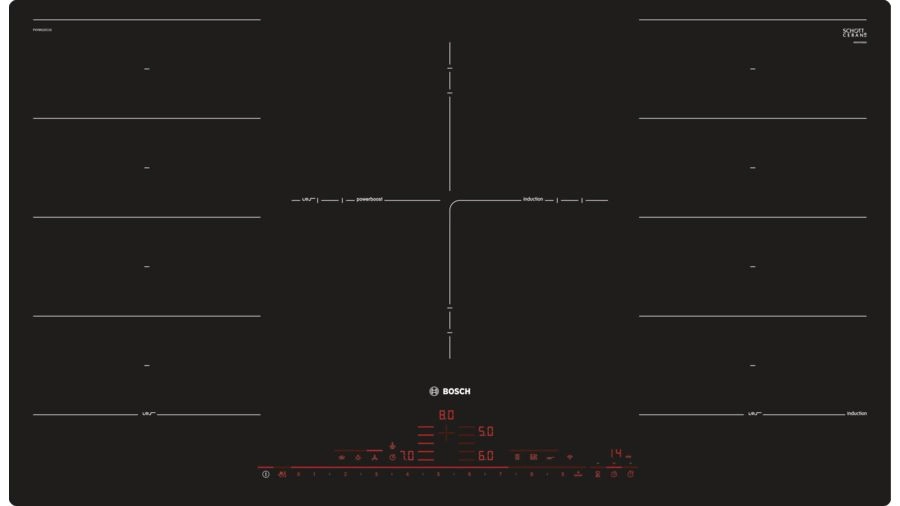 Bosch Serie 8 PXV901DV1E hob Black