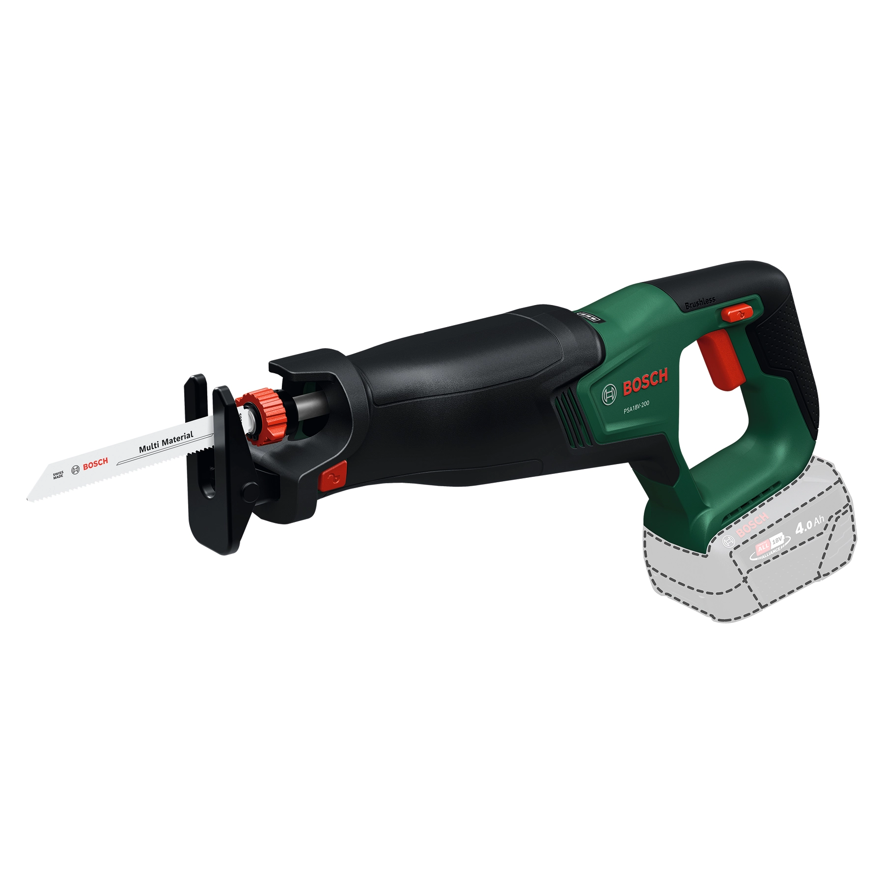 Bosch cordless reciprocating saw PSA18V-200 06033E8000