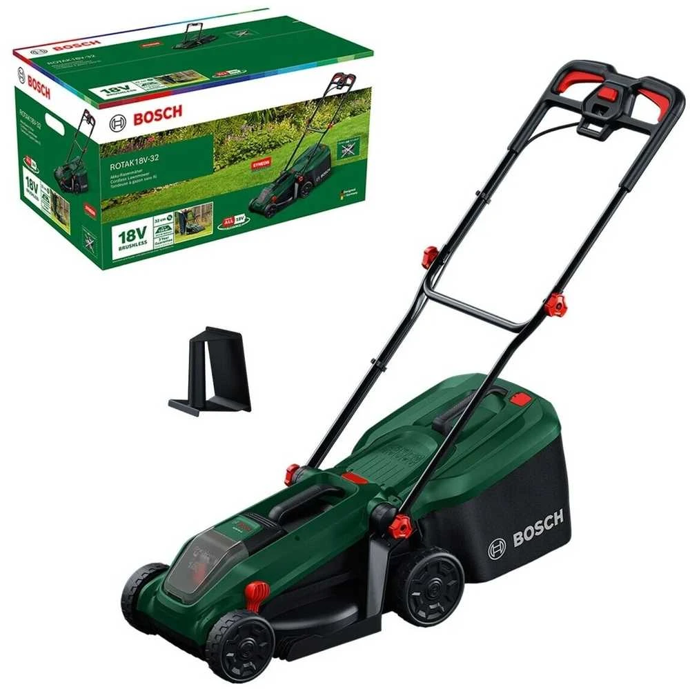 Bosch Rotak 18V-32 solo cordless lawn