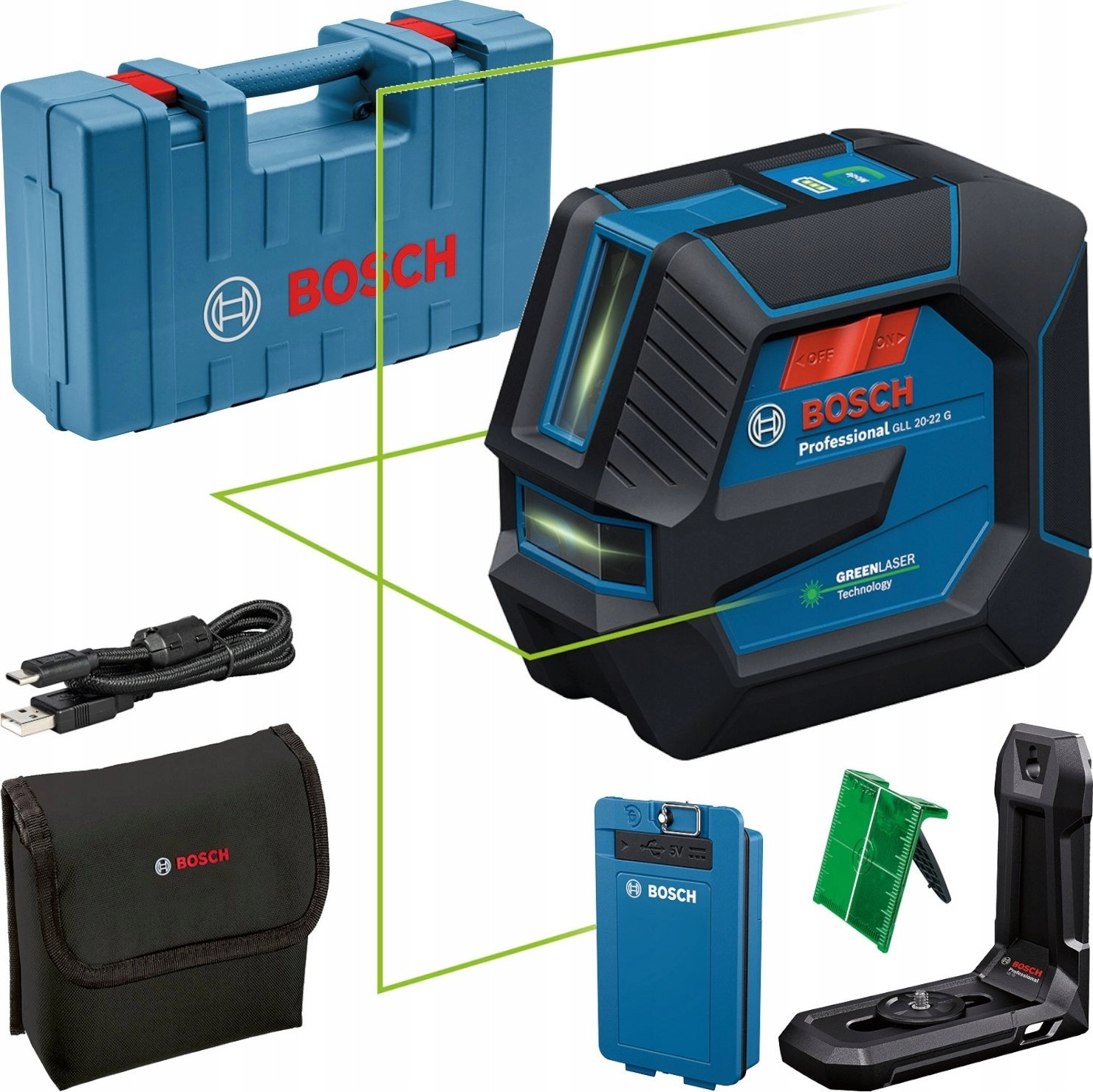 BOSCH.CROSS LASER GLL 20-22 G