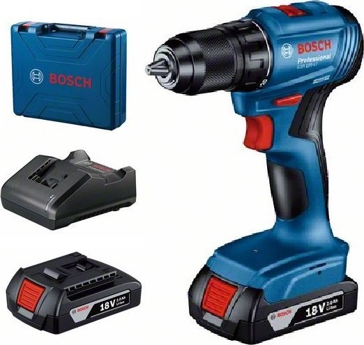 CORDLESS DRILL GSR 185-LI 18V 2X2