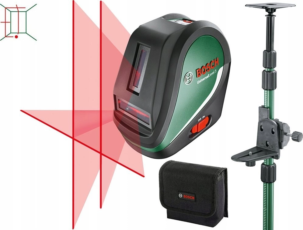 Bosch UniversalLevel 3 Maxi Set Kryžminių