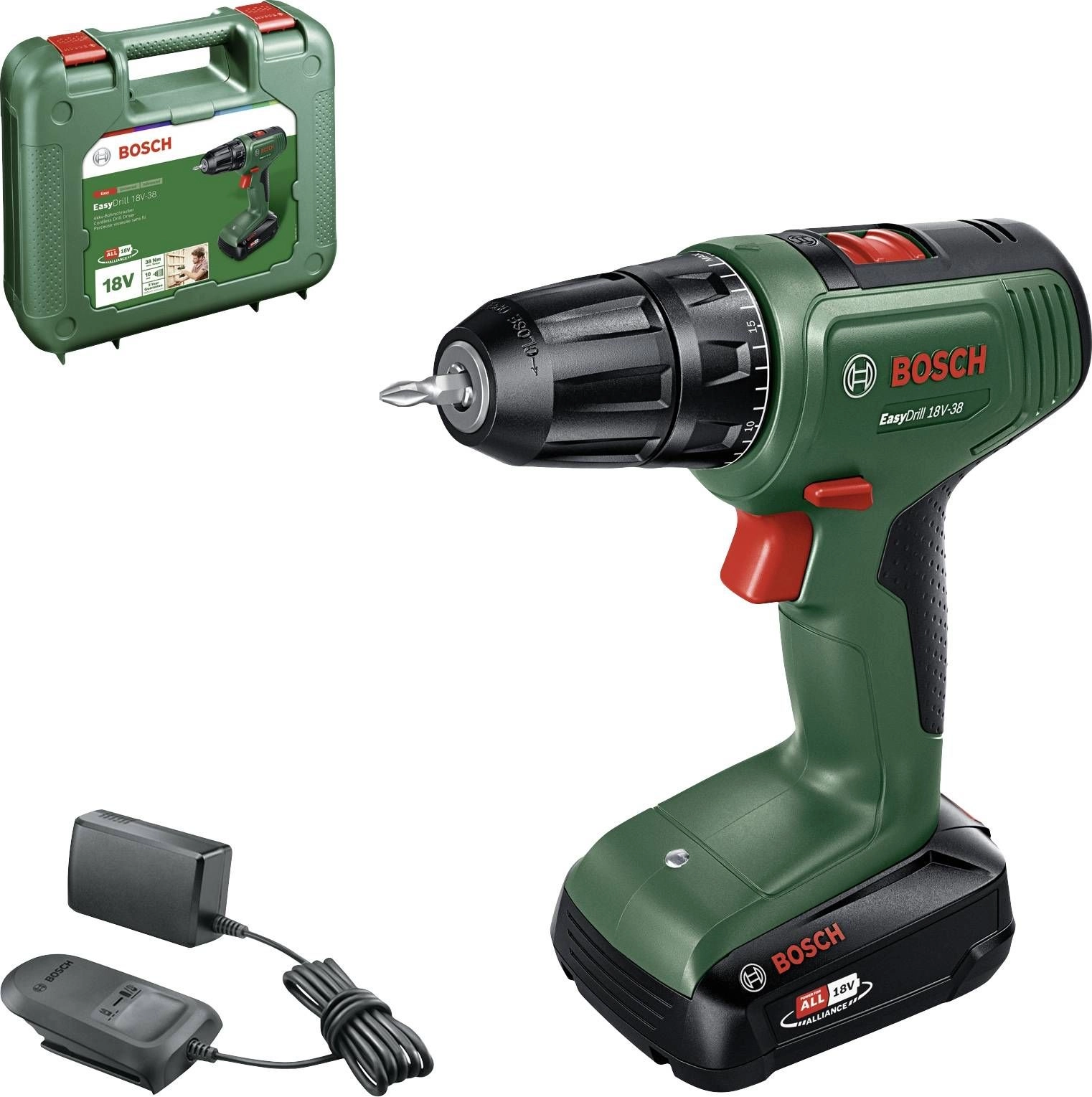 Wiertarko-wkrętarka Bosch Easydrill 18V-38 18 V