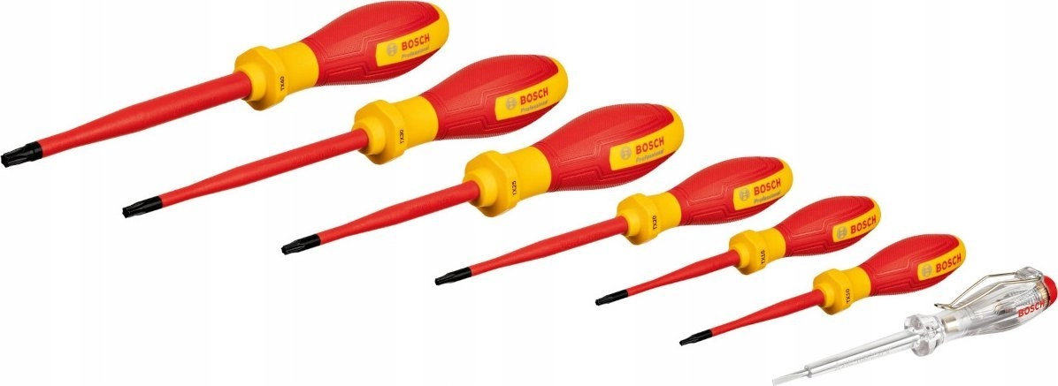 Bosch VDE screwdriver set TX Professional