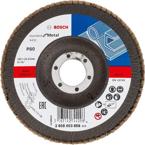Bosch Accessories 2608603658 X431 Flap disc