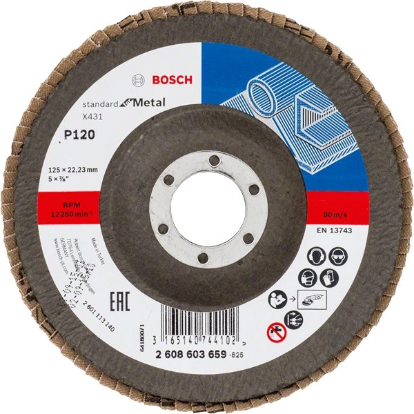 Bosch Accessories 2608603659 X431 Flap disc