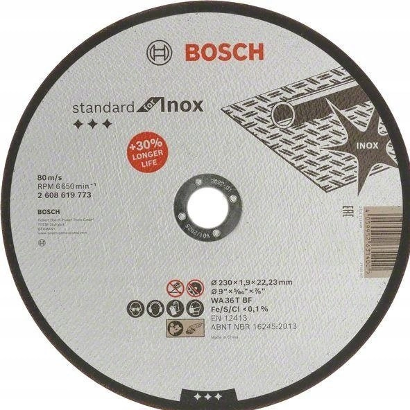 BOSCH TARCZA MET.230mm x 1