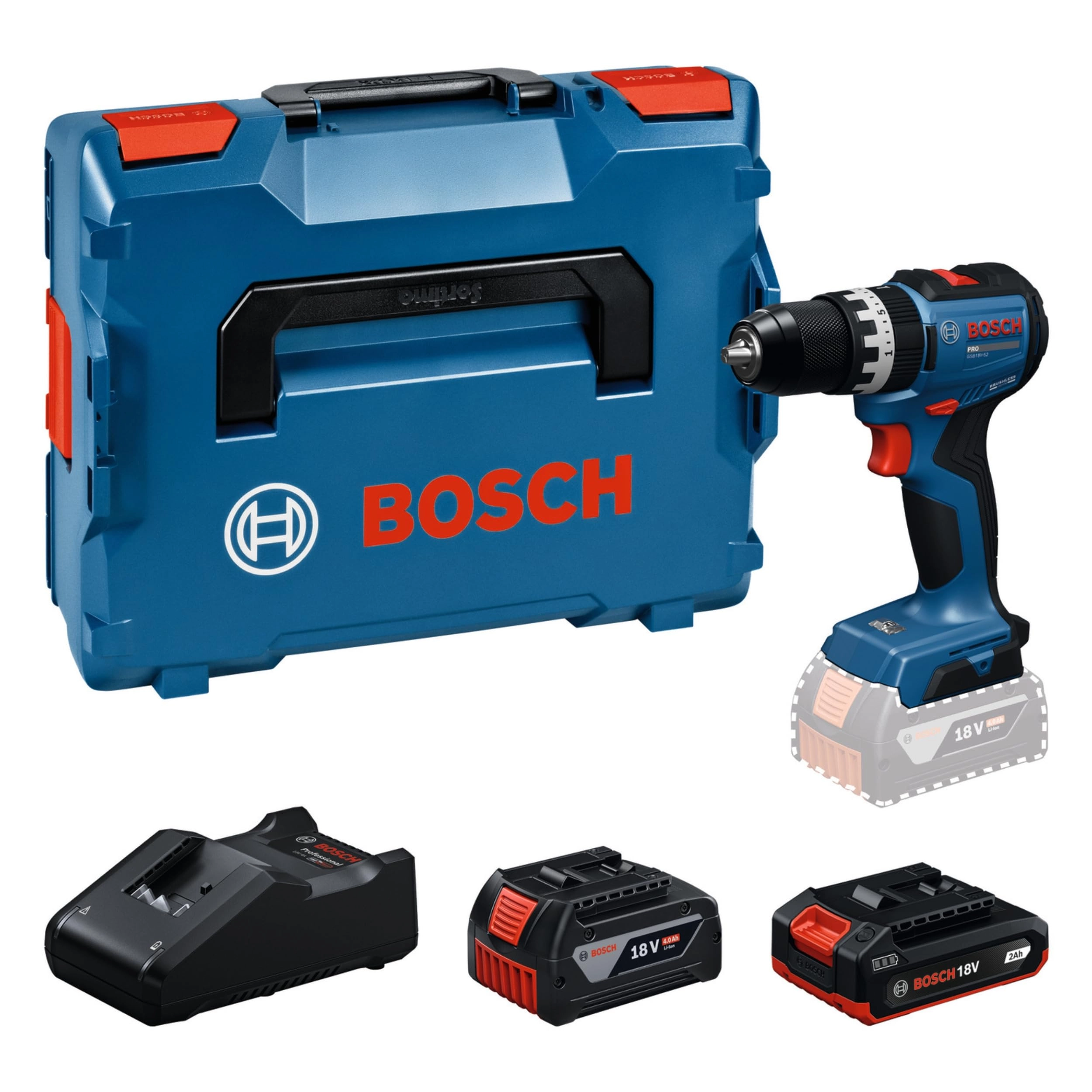 Bosch Powertools cordless impact drill GSB18V-52