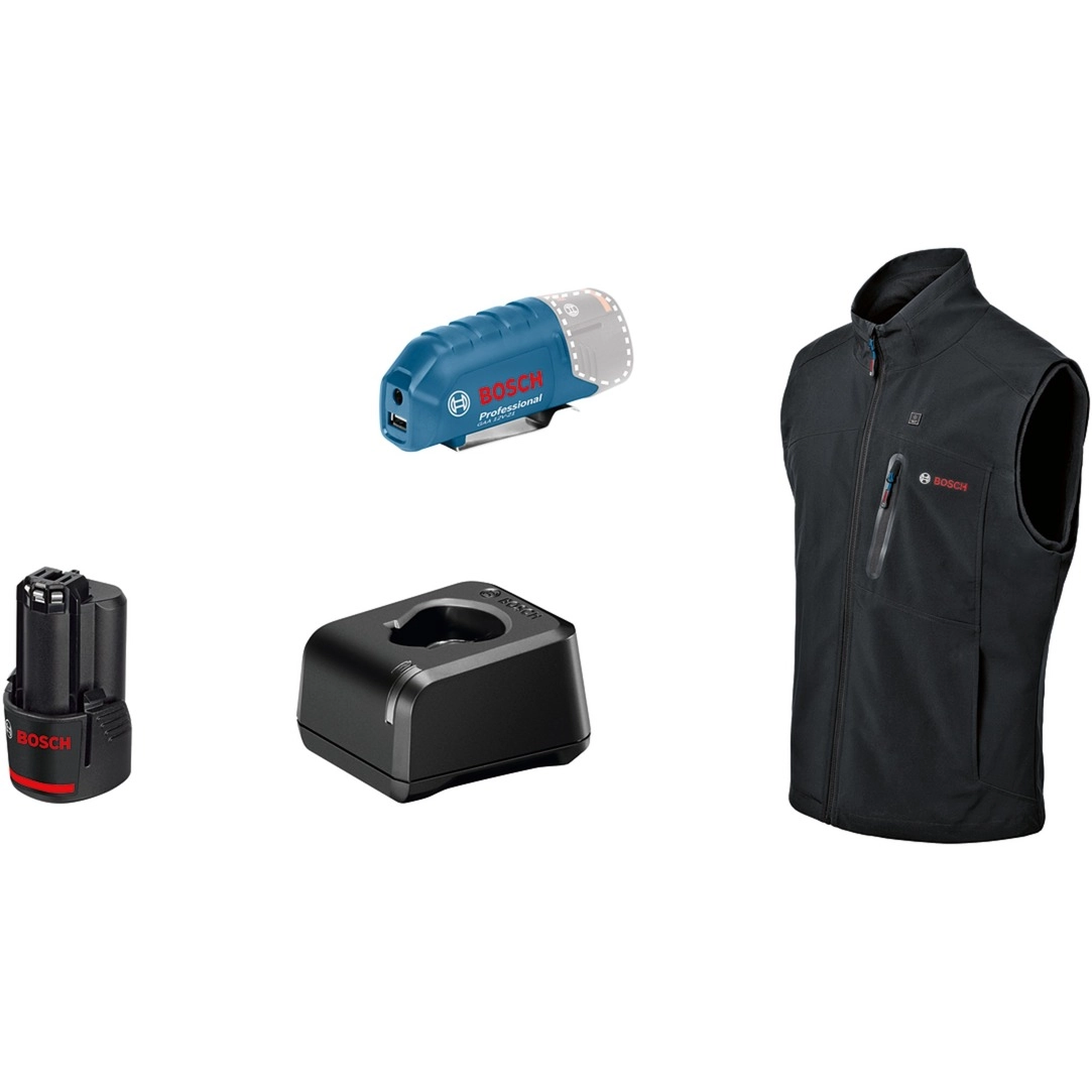 Bosch Heat+Jacket GHV 12+18V kit size