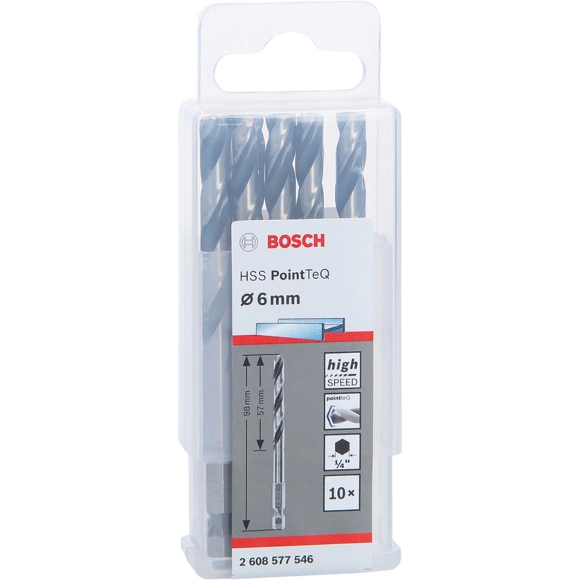 Bosch Accessories 2608577546 PointTeQ 10-piece Twist