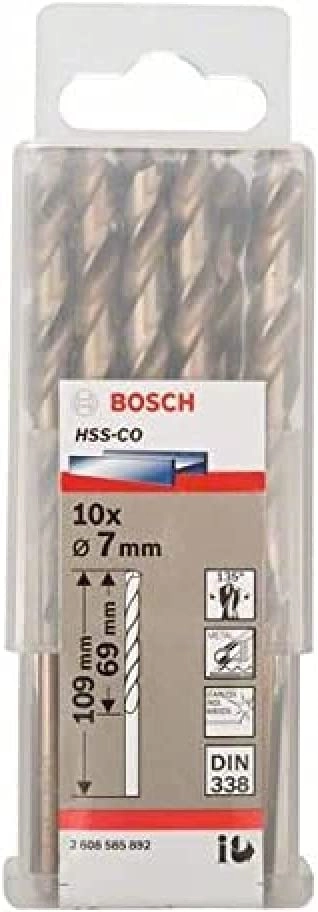 Bosch Metal twist drill HSS-Co DIN