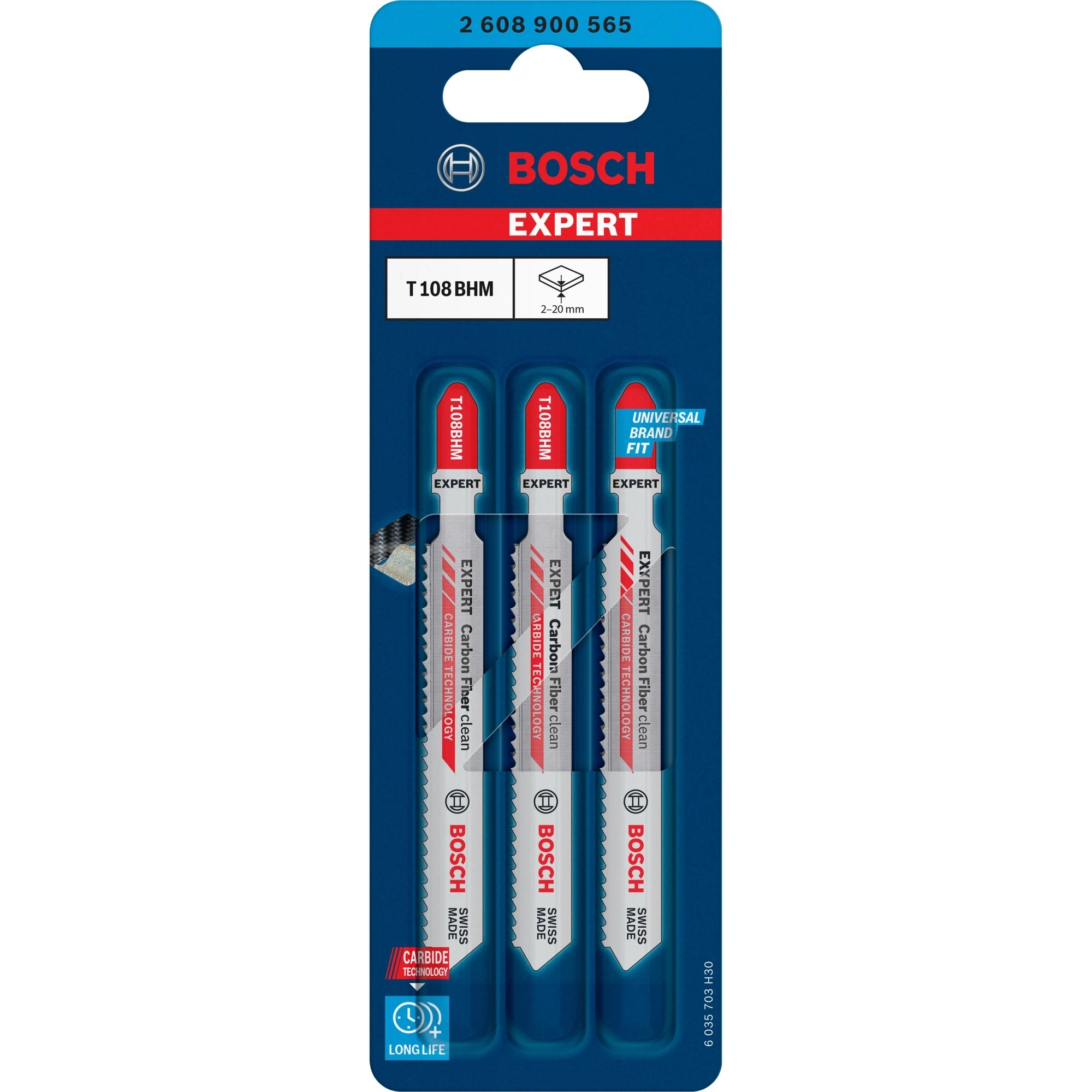 Bosch Brzeszczoty do wyrzynarek EXPERT `Carbon