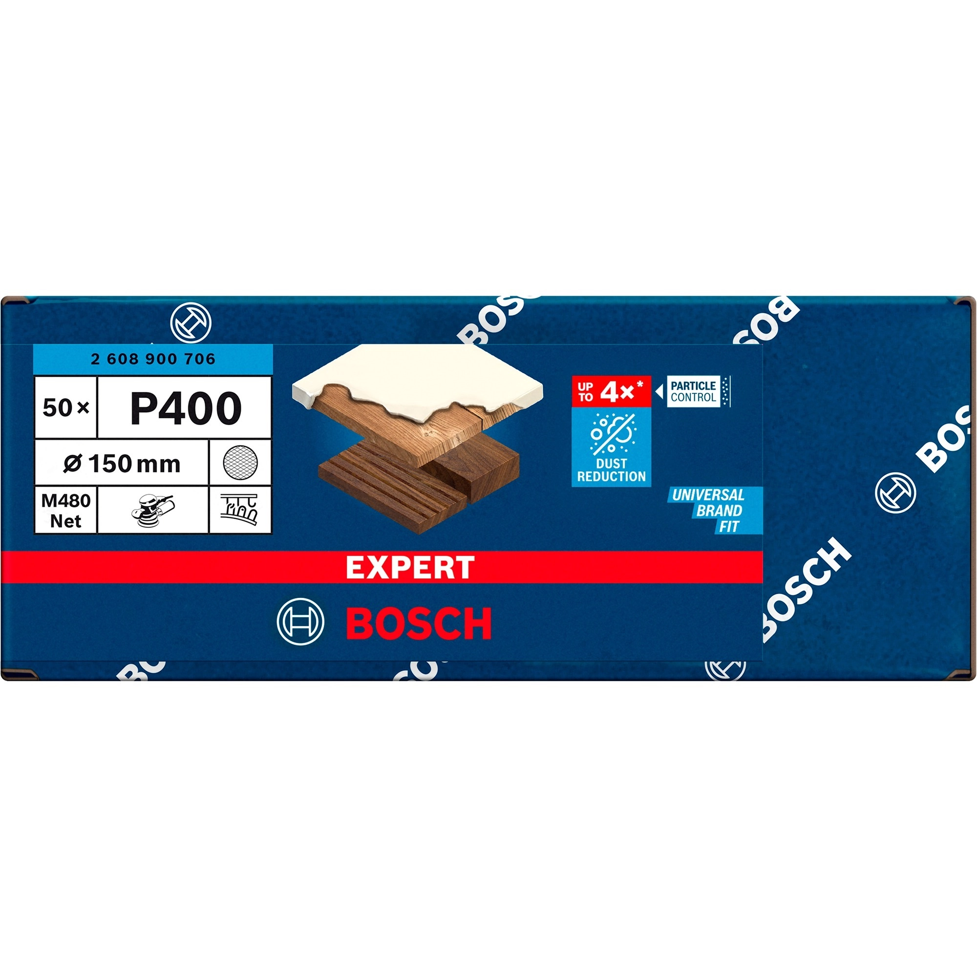Bosch Expert M480 mesh structure sanding