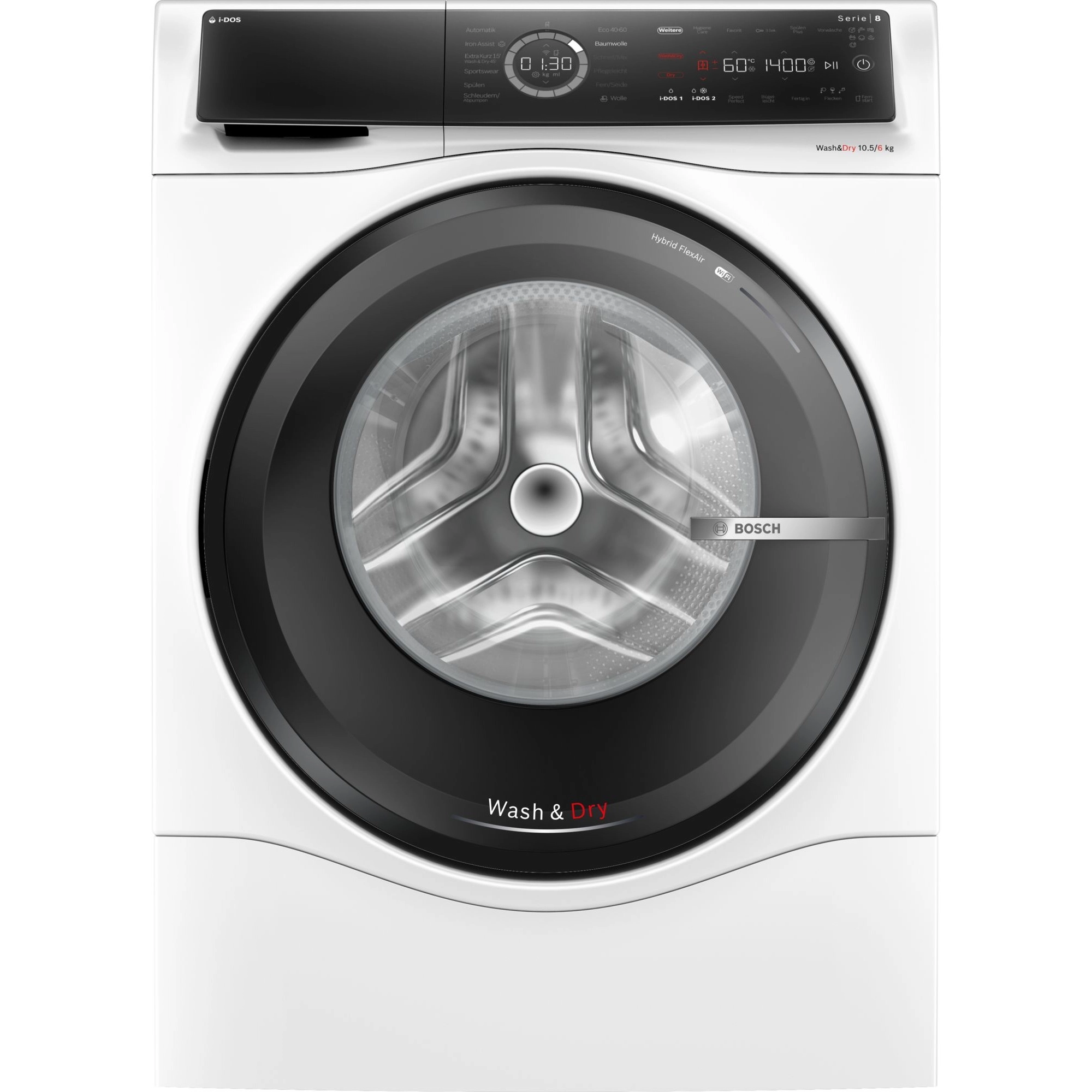 Bosch Serie 8 WNC254A40 washer dryer