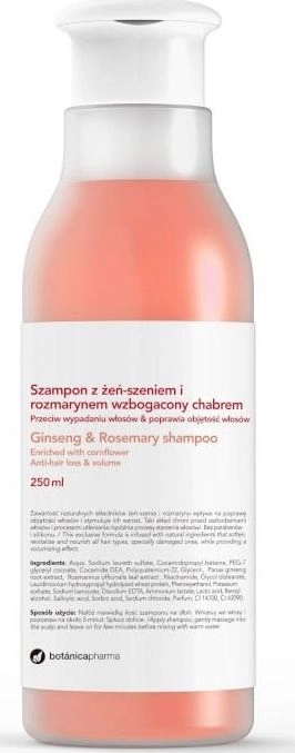 Botanica Shampoo with ginseng  rosemary and