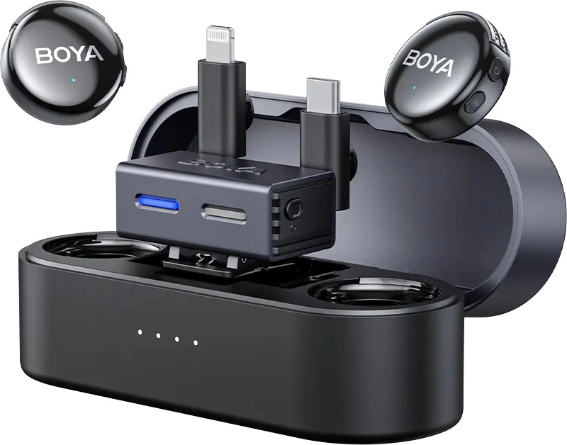 Boya Boyalink 3-01 Wireless Microphone 2.4GHz / Type-C / Lightning