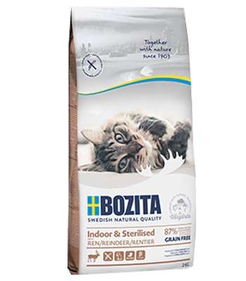 Bozita INDOOR  STERILISED – GRAIN FREE