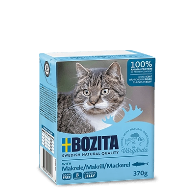 Bozita WITH MACKEREL – CHUNKS IN
