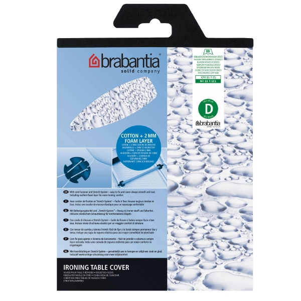 Brabantia 135x45 Beschuimd 2mm Ironing board
