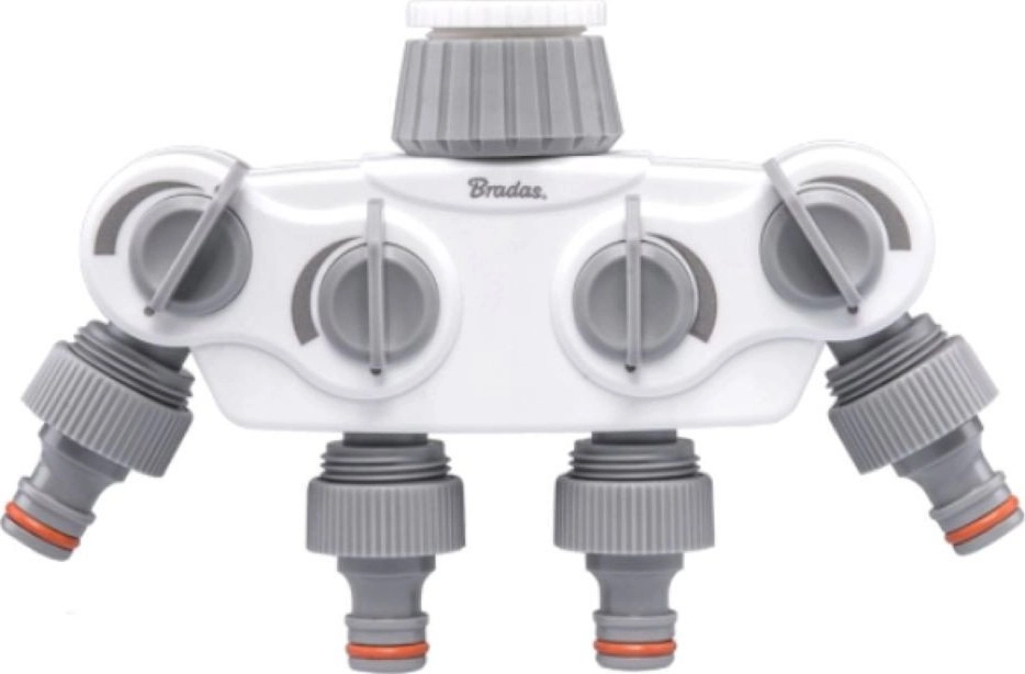 Bradas WHITE LINE 4-way SOLID manifold