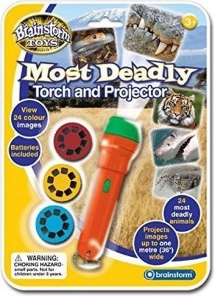 Brainstorm Flashlight projector Dangerous animals E2038