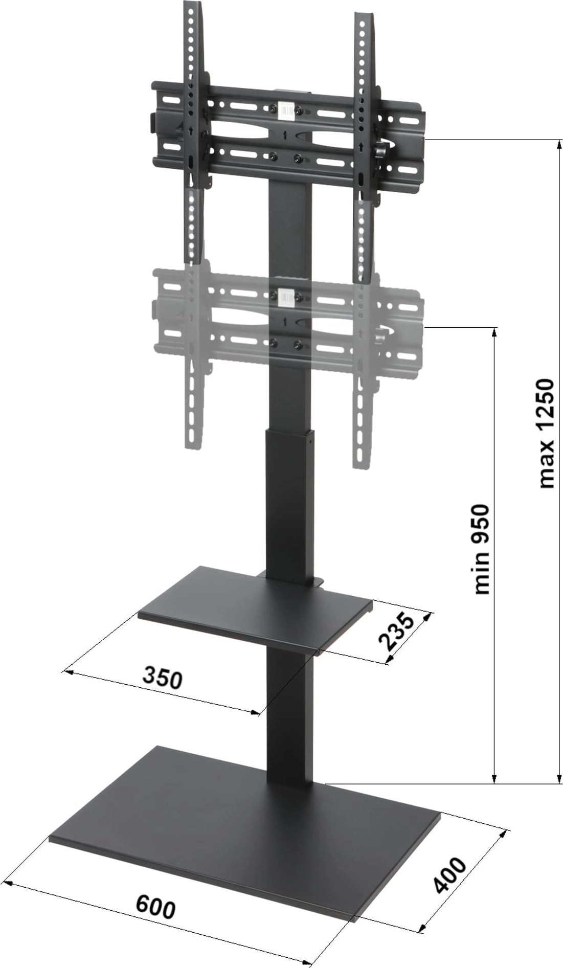 TV or Monitor Mount BRATECK-FS22-44TP BRATECK-FS22-44TP