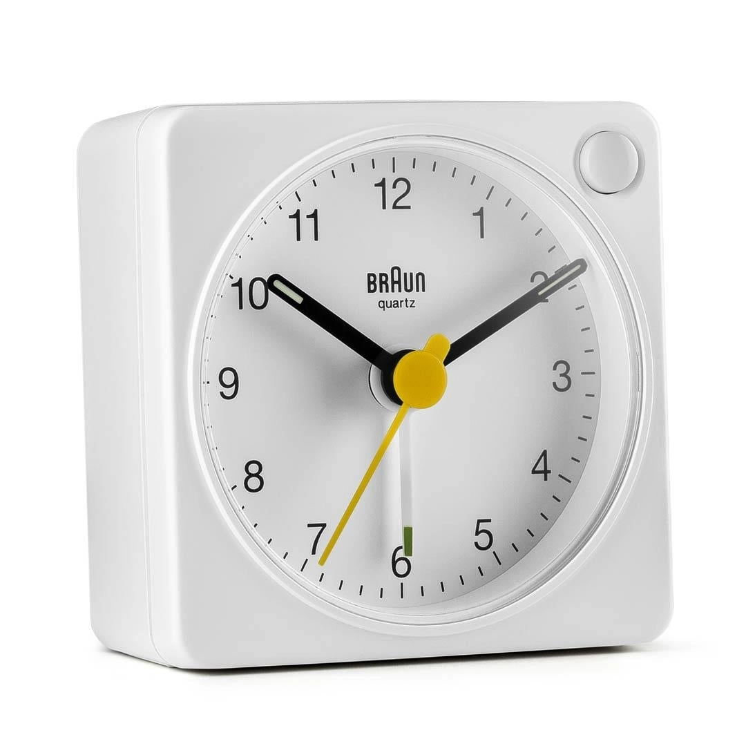 Braun BC02XW Quartz alarm clock White