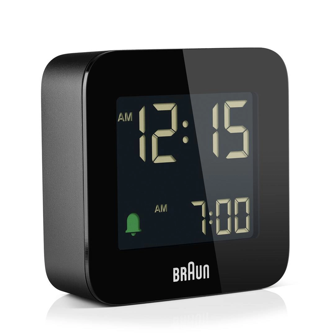 Braun BC08 Digital alarm clock Black